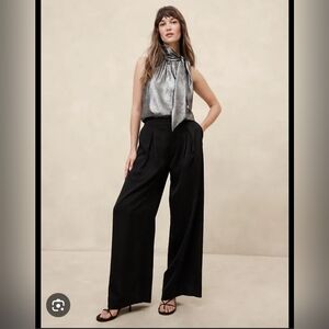 Banana Rebublic Halter Tie Blouse